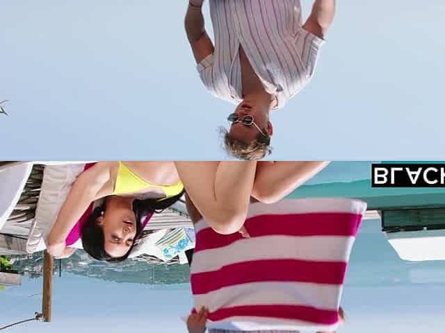 BLACKED Barbie, Stefany And Zuzu Have three-BBC Pool-Side Fuckfest
