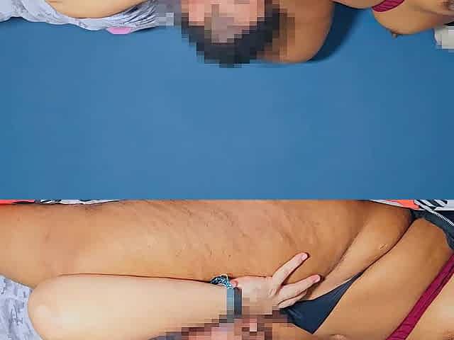 I called my neighbour to eat my vagina and record this clip
