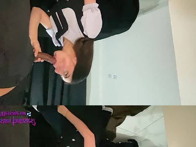 Having sex with the teacher, I assent to have sex with him and this chab fills me with sperm
