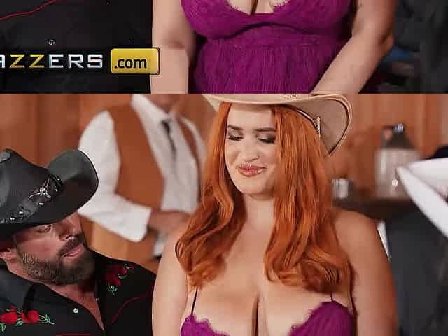 Bar Brawl Doxies Suck Cowboy Dry Jennifer White, Nia Bleu, Lolly Dames Brazzers