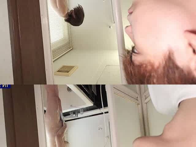 Bbw with huge natural tits enjoys intense action in the bathroom
