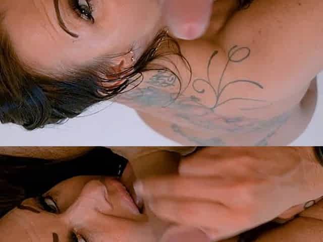 German mature Tattoo milf cougar fucks Student guy pov