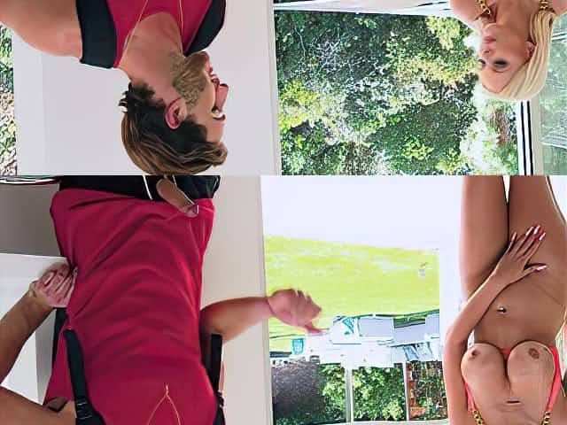 Filthy stepmother Nina Elle gives her son the fuck of his life