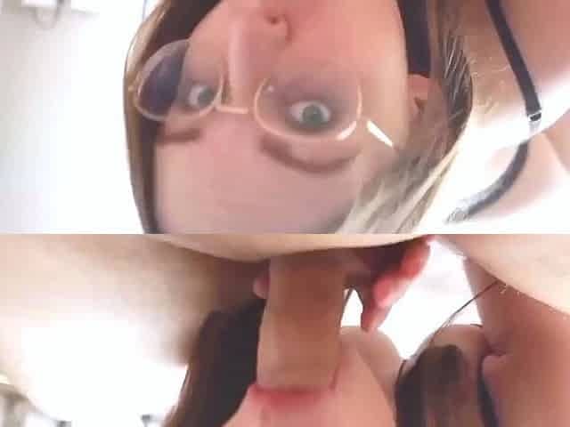 Amateur blonde gives great handjob