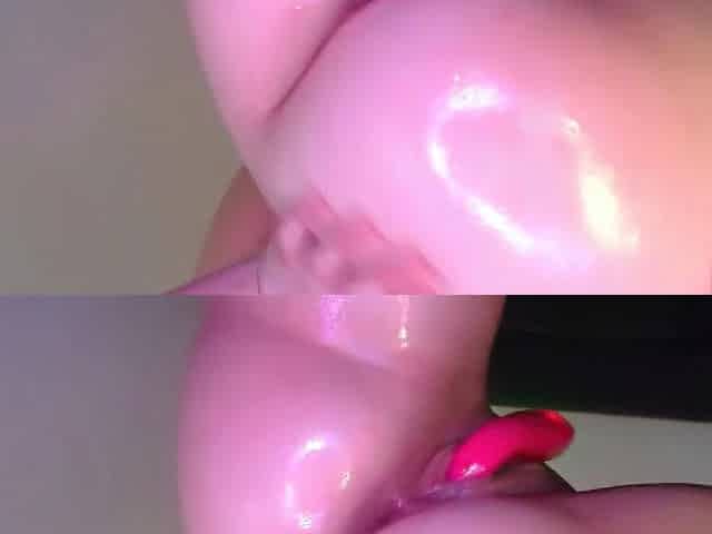 Oil show and anal screwing with jucielussie