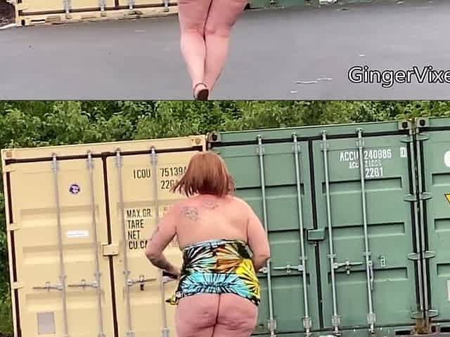 Flashing Scooter Exhibitionist