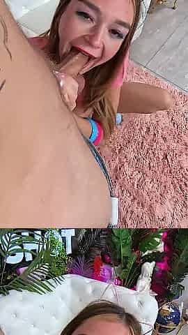 Harcore Banging With DILF Bryan Gozzling And Slender Angel Della Cate!