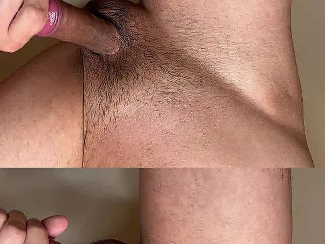 Tiny jock humiliation spunk fountain