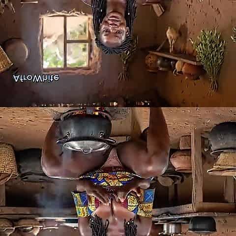nigerian afro village pair enjoyed raw sex [AI Porn]