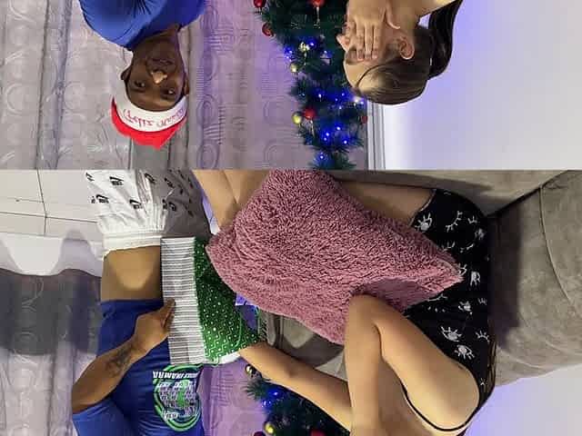 I Give My Huge Penis to My Stepsister as a Christmas Gift so Take the Opportunity to Have a Hard Fuck