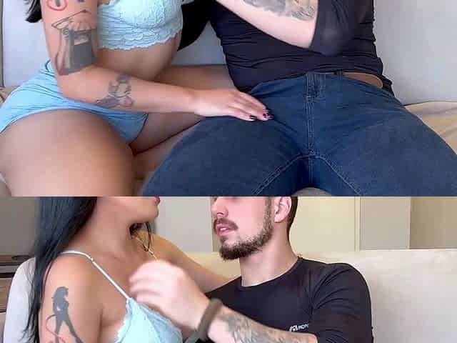 Cuckold watching his wife bang with stranger