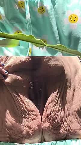 In the Woods Ass Bent Over