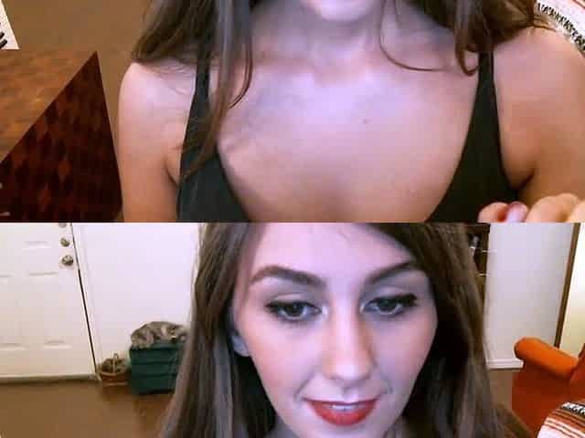 Brunette Solo Webcam Masturbation