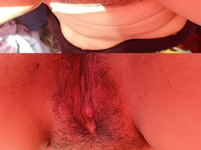 Marvelous taut curly vagina -Legs opening and closing - Clitoris close-up
