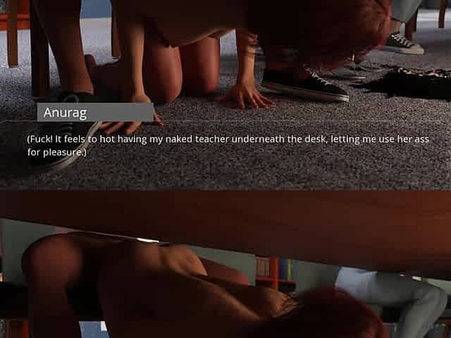 Secretly Fucking My Big Tits MILF Teacher All Over the College - Midnight Paradise