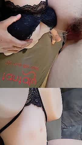 Pissing Trio With a Tantaly Doll