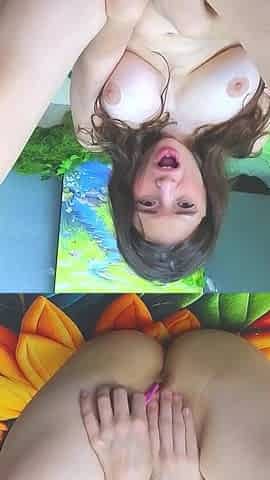 From Disgust to Desire: Alice Plays with Anal Beads