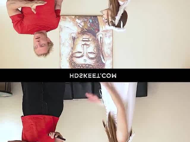 Helps Clarke With His With Des Ires, Reese Robbins And Mini Dress