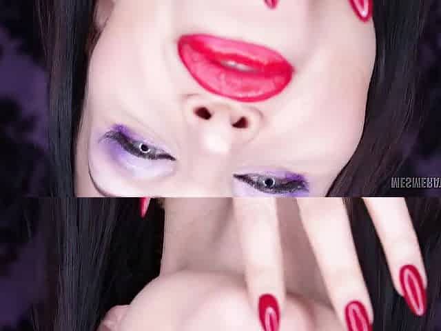 Mesmerizing red nails