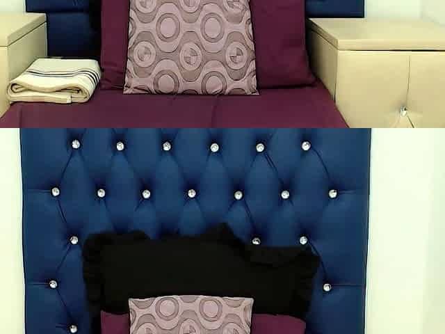 Big-Titted Light-Skinned South African Ebony on Webcam