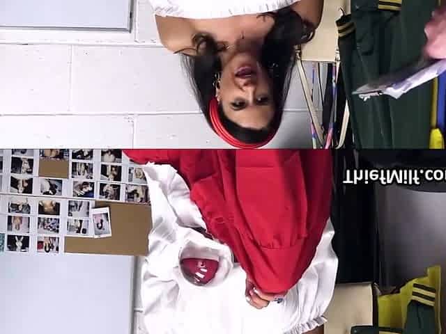Milf Does Magic And Throats Officers Cock