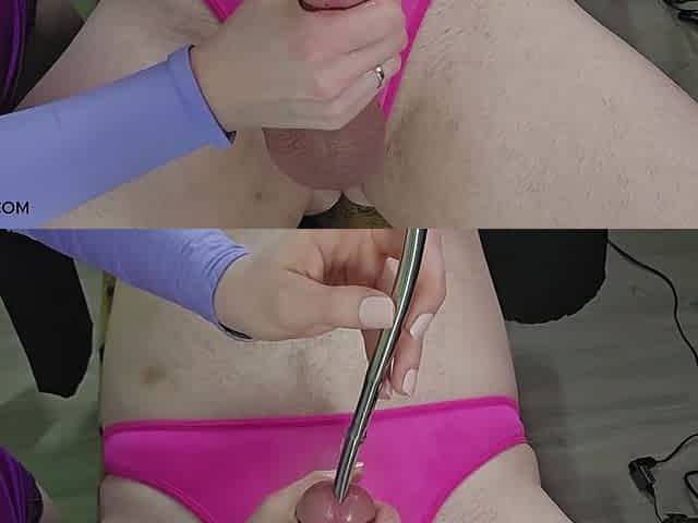 Master Pink Top Down Urethral Sounding