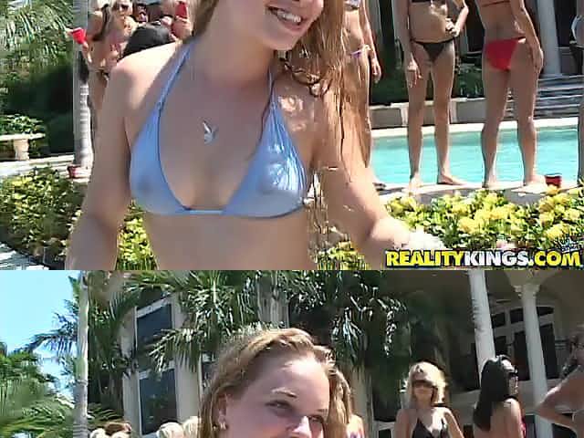 Nudity and fucking at a bikini party
