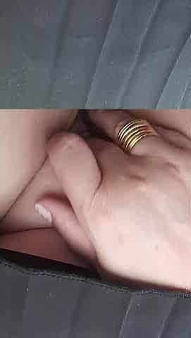 Mi little whore makes me slutty whilst I drive home.
