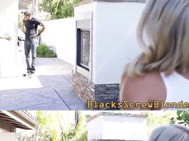 Sexy Blonde Takes Bbc And Gets Creampied