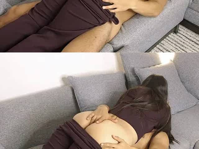 Sucking booty and cum in the butt, what a great night