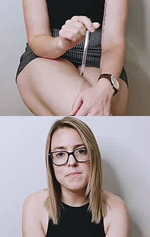Amateur blonde wife jerking dick 3