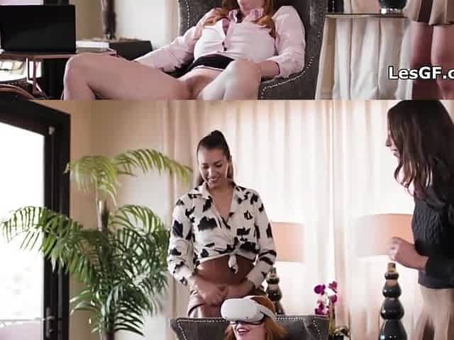 Strapon Double Penetrating Plump Redhead Cougar