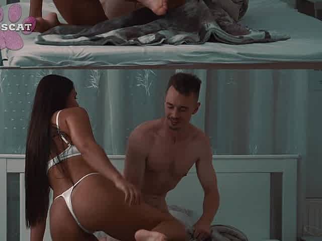 Family House S1e5 Aunty Caught Step Stepsister Milan Cheek Fucks with Step Stepbrother in Share Bed