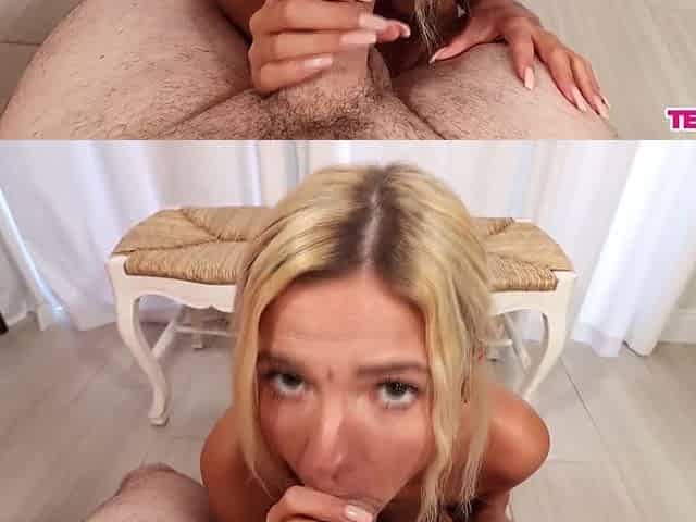 Lacy Tate Milks Your Balls Dry POV