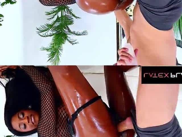 Large Butt Beautys Soaked and Wild Booty Plowing