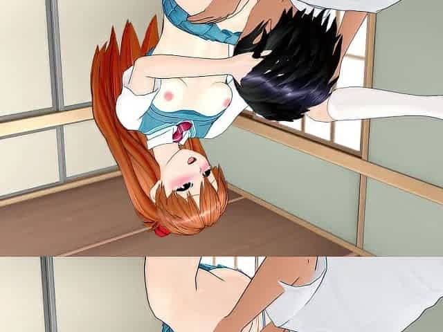 Asuka in school (Evangelion) [CG Comics, 4K, 60FPS, Uncensored]