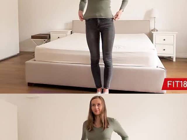 FIT18 - Stacy Cruz - Casting 177cm Tall And Slender Czech Teen Model in 60FPS