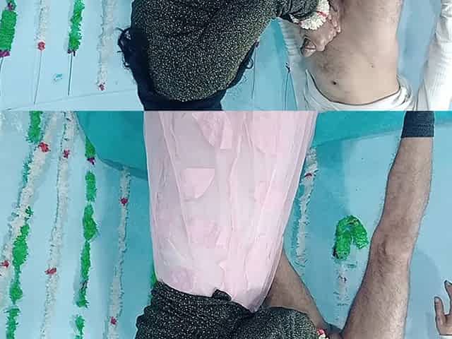 Indian Bride Got a Hurd Fuck on First Sex Night Indian Groom Fucking Indian Village Bride
