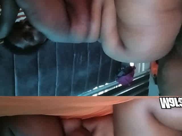 Rainy day Amateur Pair Homemade Ardent Screw, BBC Cum in Snatch