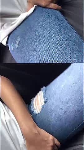 My girlfriend sends me a clip of her taking and showing her melons.