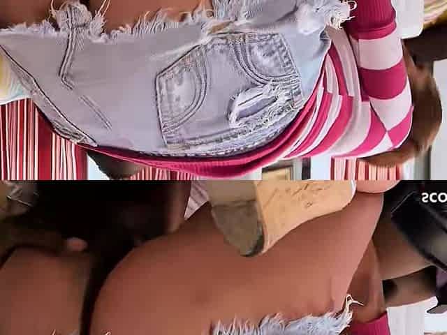 Brown Girl First BIG BLACK COCK Sex