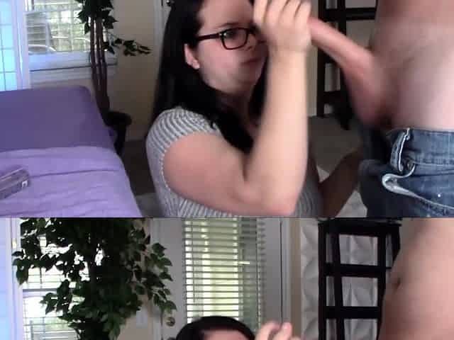 Teen babe Jennifer Bliss is a tiny cock-lover who enjoys