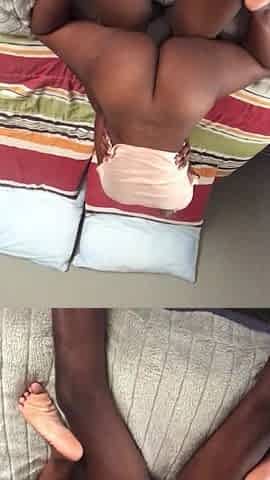 Black Large Booty Creampie
