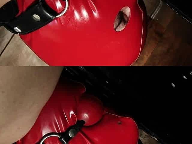 Fetish satin lesbians fuck with strapons