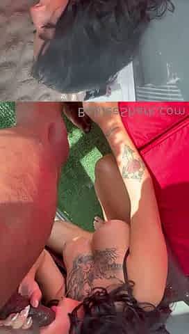 BabieeShark Gets Fucked On The Balcony