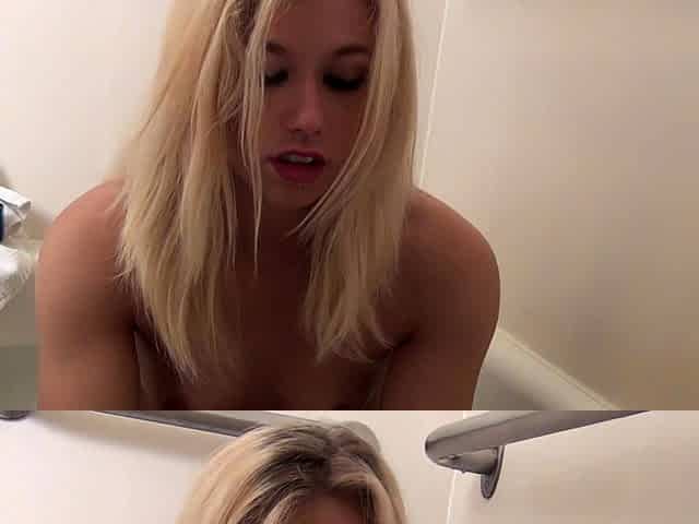 deep anal dildo in the shower with hot iowa girl mandy