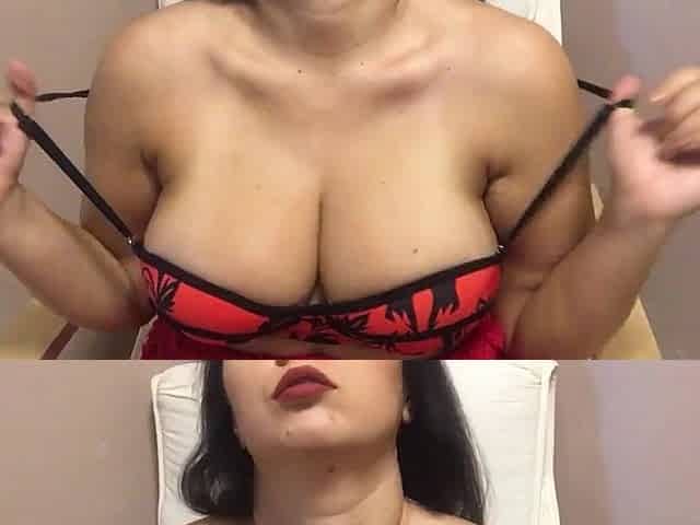 Footfetish and masturbations from hawt latin chick mother i'd like to fuck in red costume and lingery