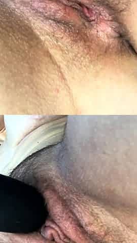 Big titted blonde milf solo toying