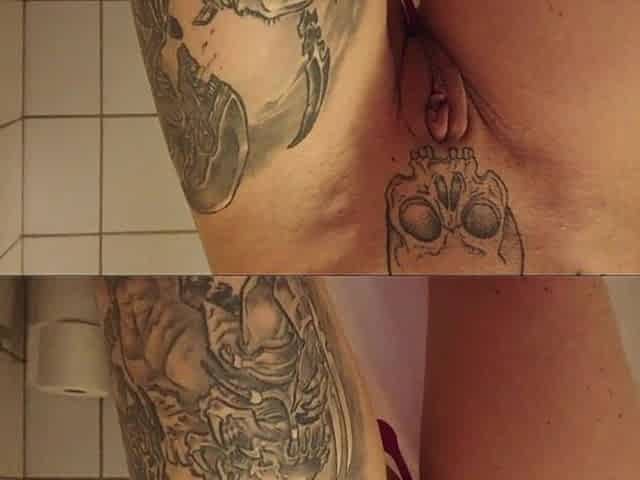 Riding a Dildo