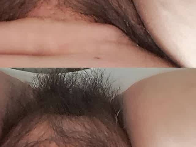 Washing Stepmom's Fat Pussy